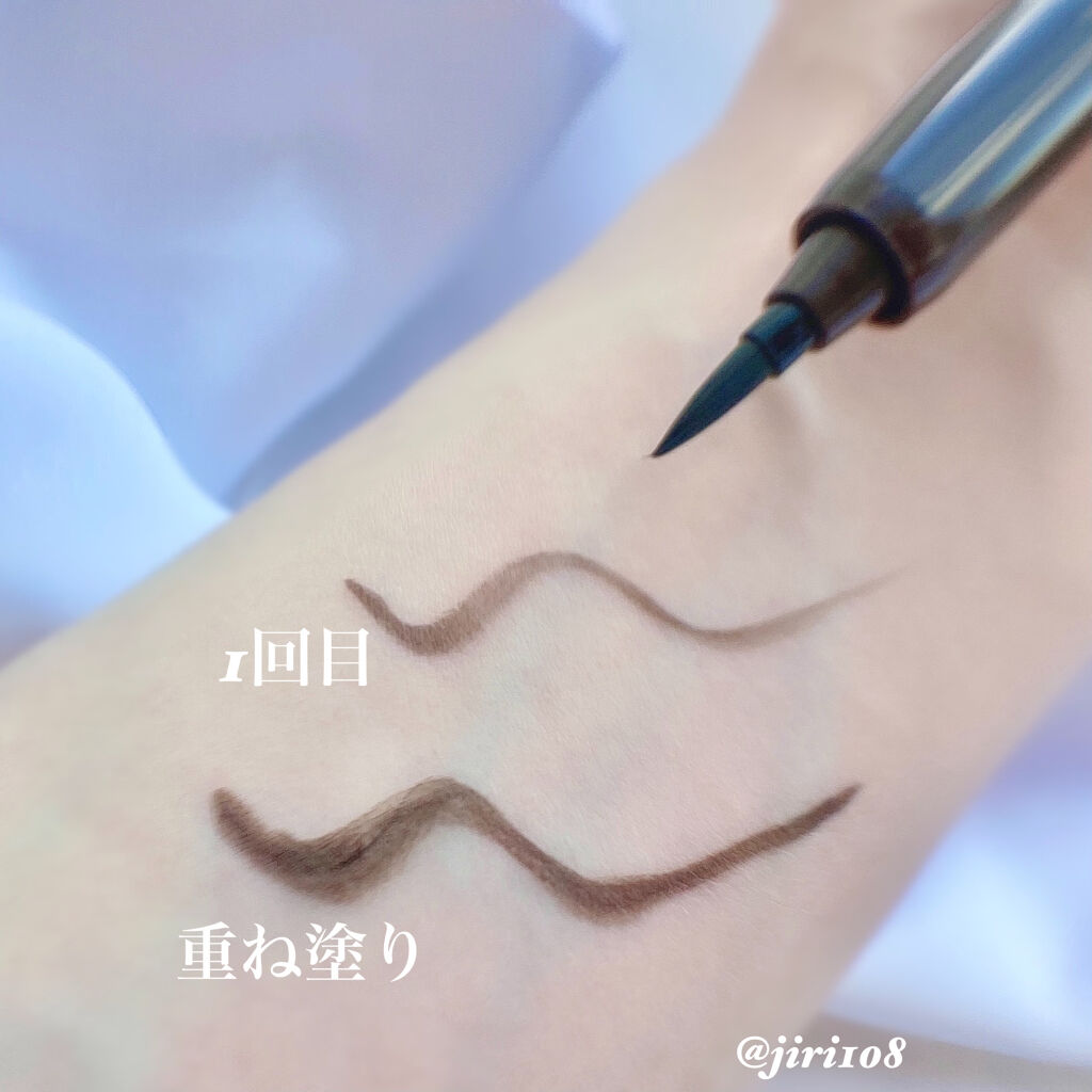 BACK GEL HIGHTECH FLAT LINER/TONYMOLY/リキッドアイライナーを使ったクチコミ（3枚目）