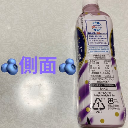 生クリーム仕立てのブルーベリー&カルピス/カルピス/ドリンクを使ったクチコミ(2枚目)