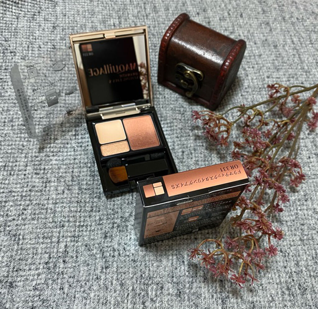 ドラマティックスタイリングアイズＳ/マキアージュ/アイシャドウパレットを使ったクチコミ（3枚目）