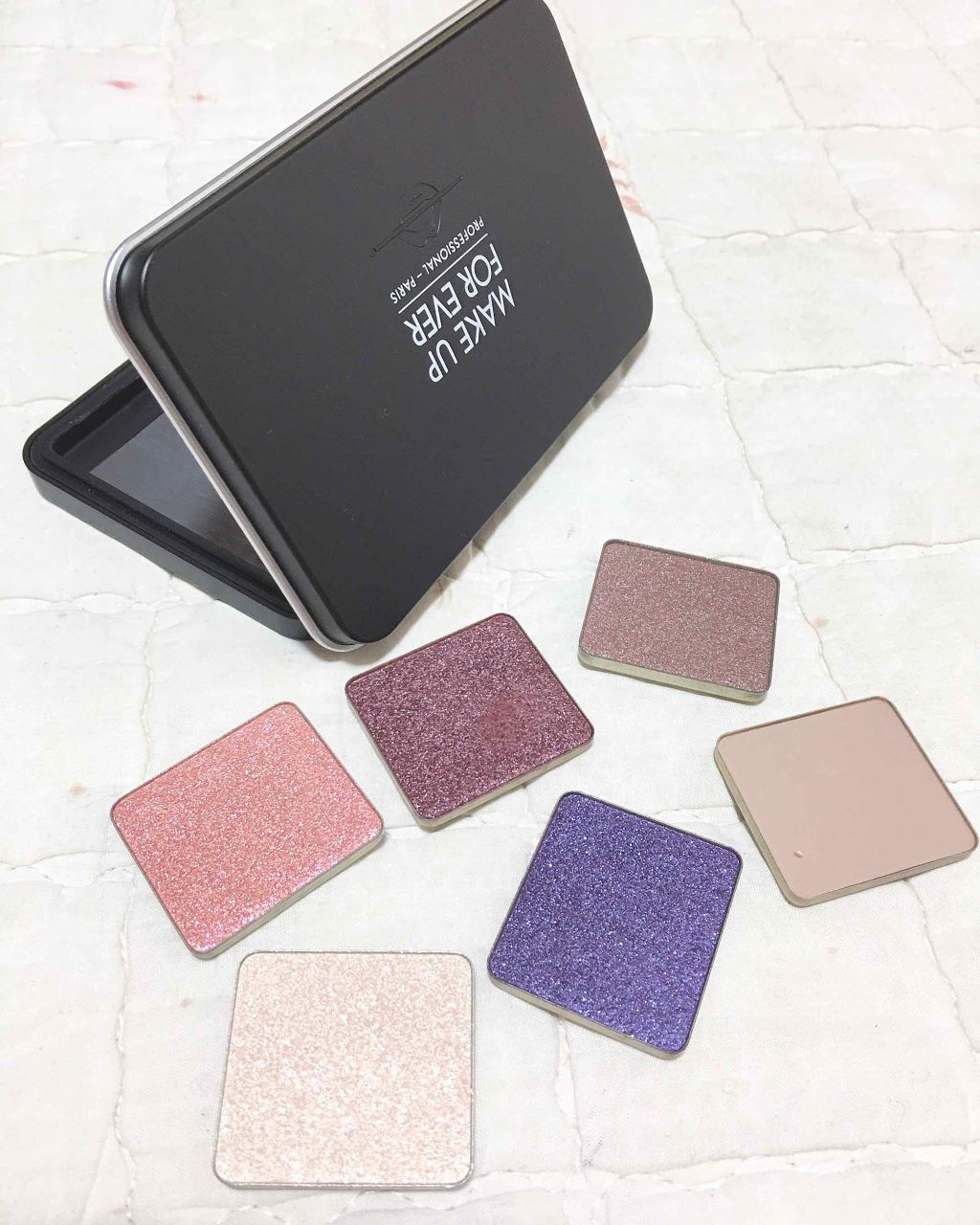 アーティストカラーシャドウ/MAKE UP FOR EVER/アイシャドウパレットを使ったクチコミ(2枚目)