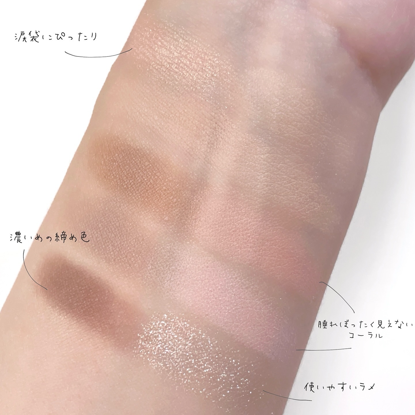 マルチユースシャドウパレット/RULIDIA/アイシャドウパレットを使ったクチコミ（3枚目）