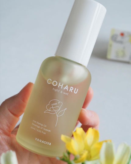 スタイリングオイル<タイト&ウェット>/COHARU/ヘアオイルを使ったクチコミ(2枚目)