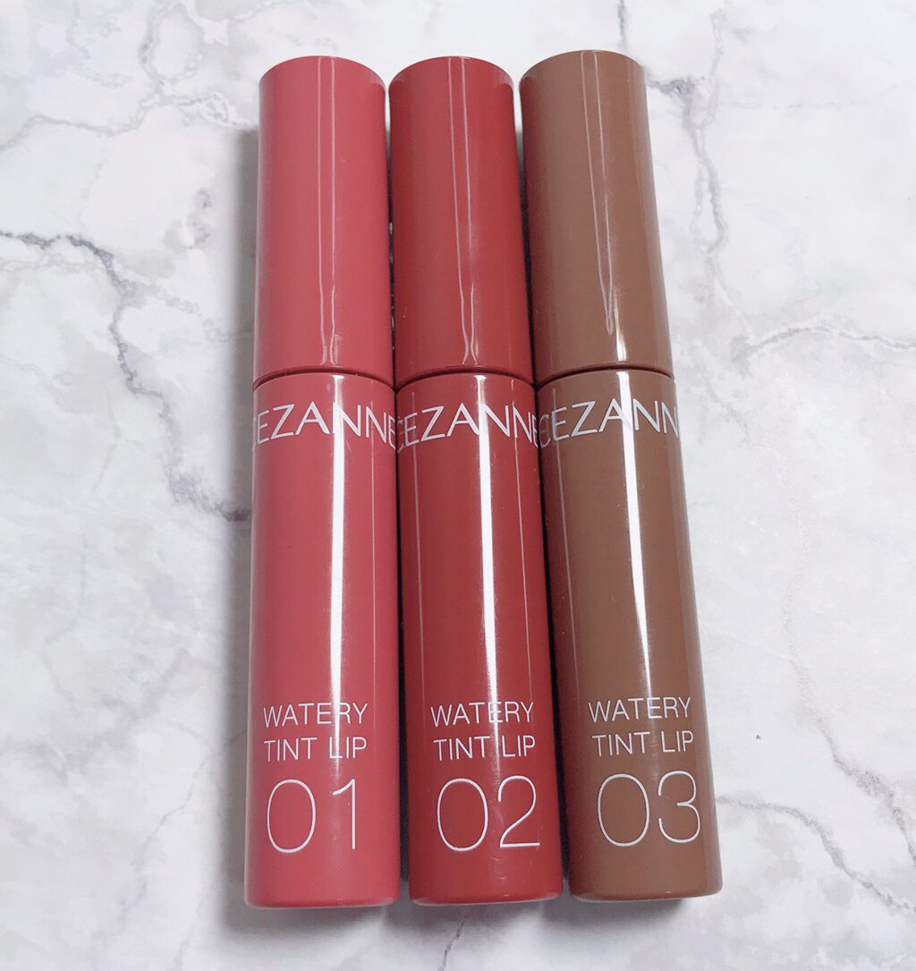 ウォータリーティントリップ/CEZANNE/リップティントを使ったクチコミ（1枚目）