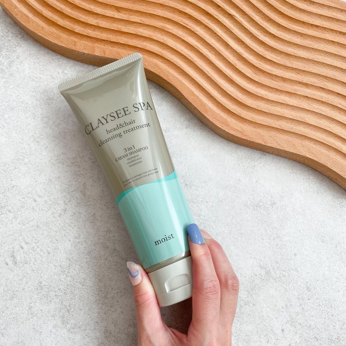 ヘッド＆ヘアクレンジングトリートメント/CLAYSEE SPA/市販シャンプーを使ったクチコミ（1枚目）