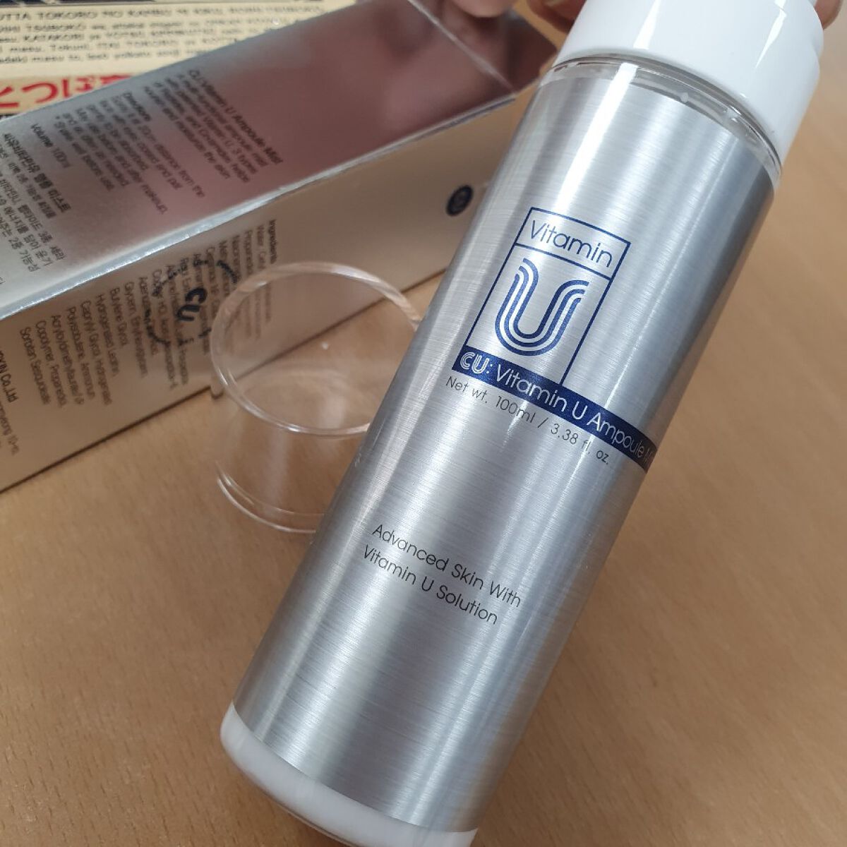 アンプルミスト/CU:Vitamin U/ミスト状化粧水を使ったクチコミ（2枚目）