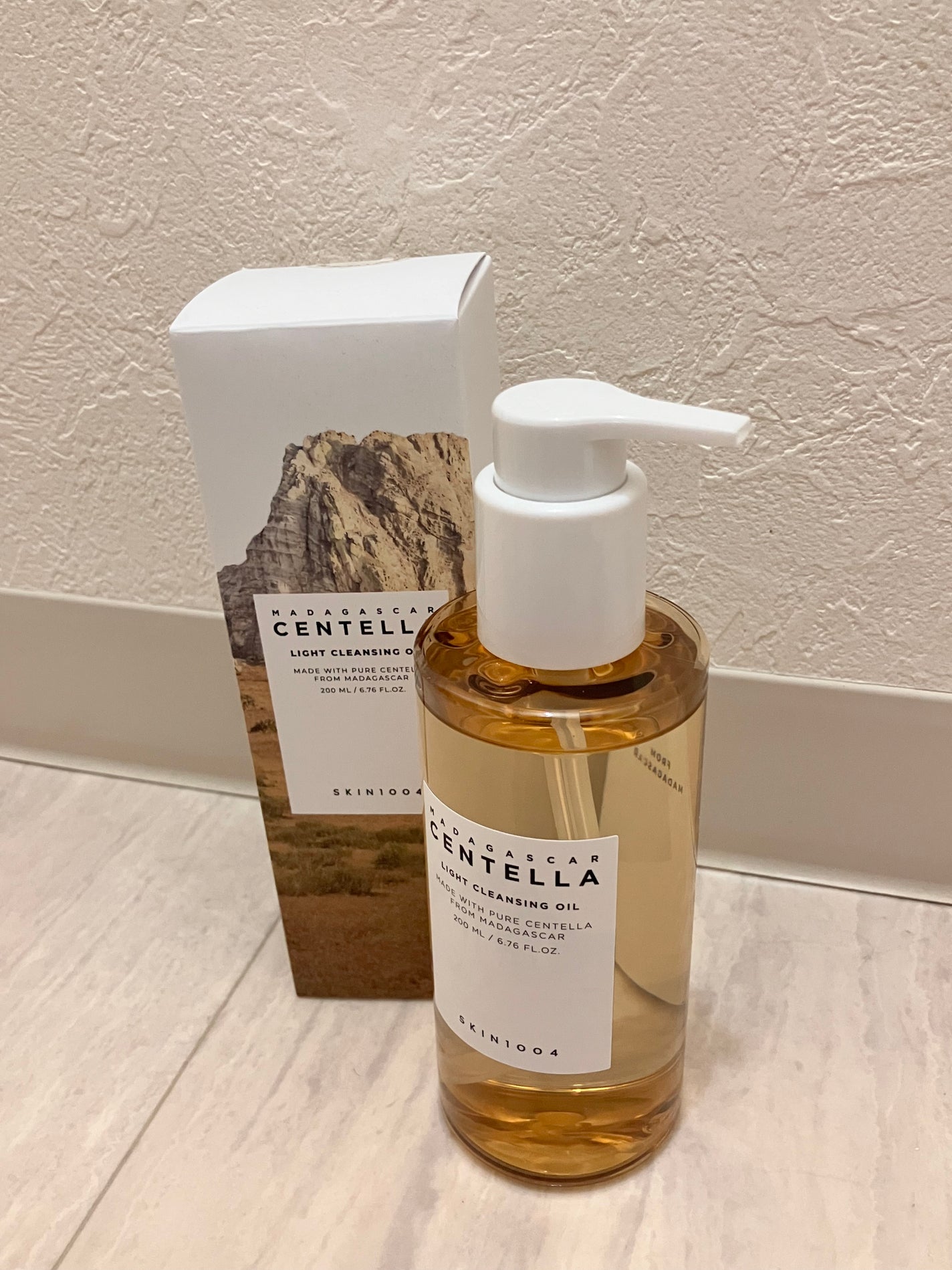 センテラ ライトクレンジングオイル/SKIN1004/オイルクレンジングを使ったクチコミ(2枚目)