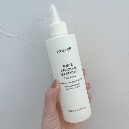 フォルテ アンプル トリートメント/treecell/洗い流すヘアトリートメントを使ったクチコミ(2枚目)