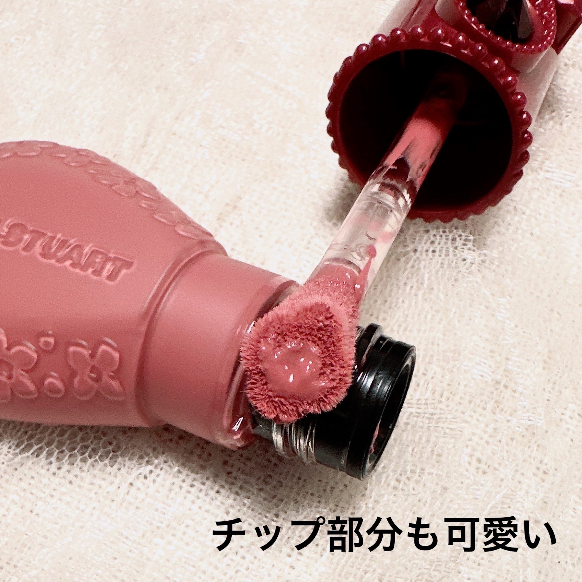 ジルスチュアート ブルームドロップ リップ＆チーク シフォン/JILL STUART/リキッドチークを使ったクチコミ（2枚目）