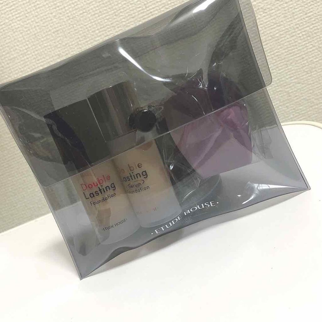 ダブルラスティング セラムファンデーション/ETUDE/リキッドファンデーションを使ったクチコミ(2枚目)