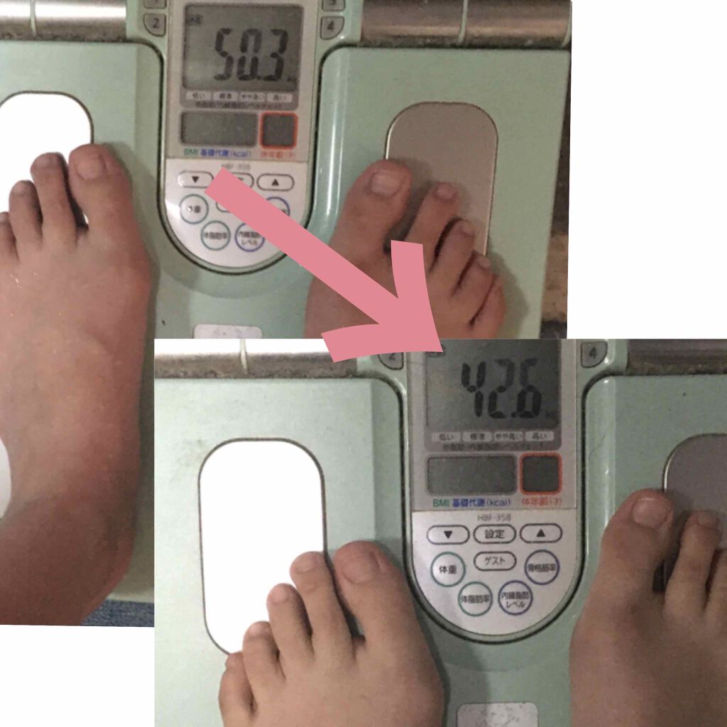 あいうえ@フォロバ強化期間🕊 on LIPS 「3ヶ月で体重が8キロも減ったわけ①私がここ3ヶ月程で体重がこん..」(2枚目)