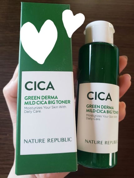 グリーン ダーマCICAビックトナー/ネイチャーリパブリック/化粧水を使ったクチコミ(1枚目)