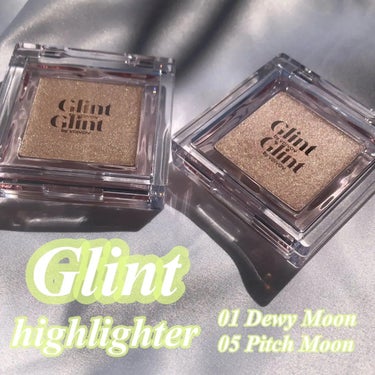 Glint ハイライターのクチコミ「▷Glint 
　ハイライター

チラチラ輝く細やかな粉質のハイライト
ピーチの余韻を感じるベ.....」（1枚目）