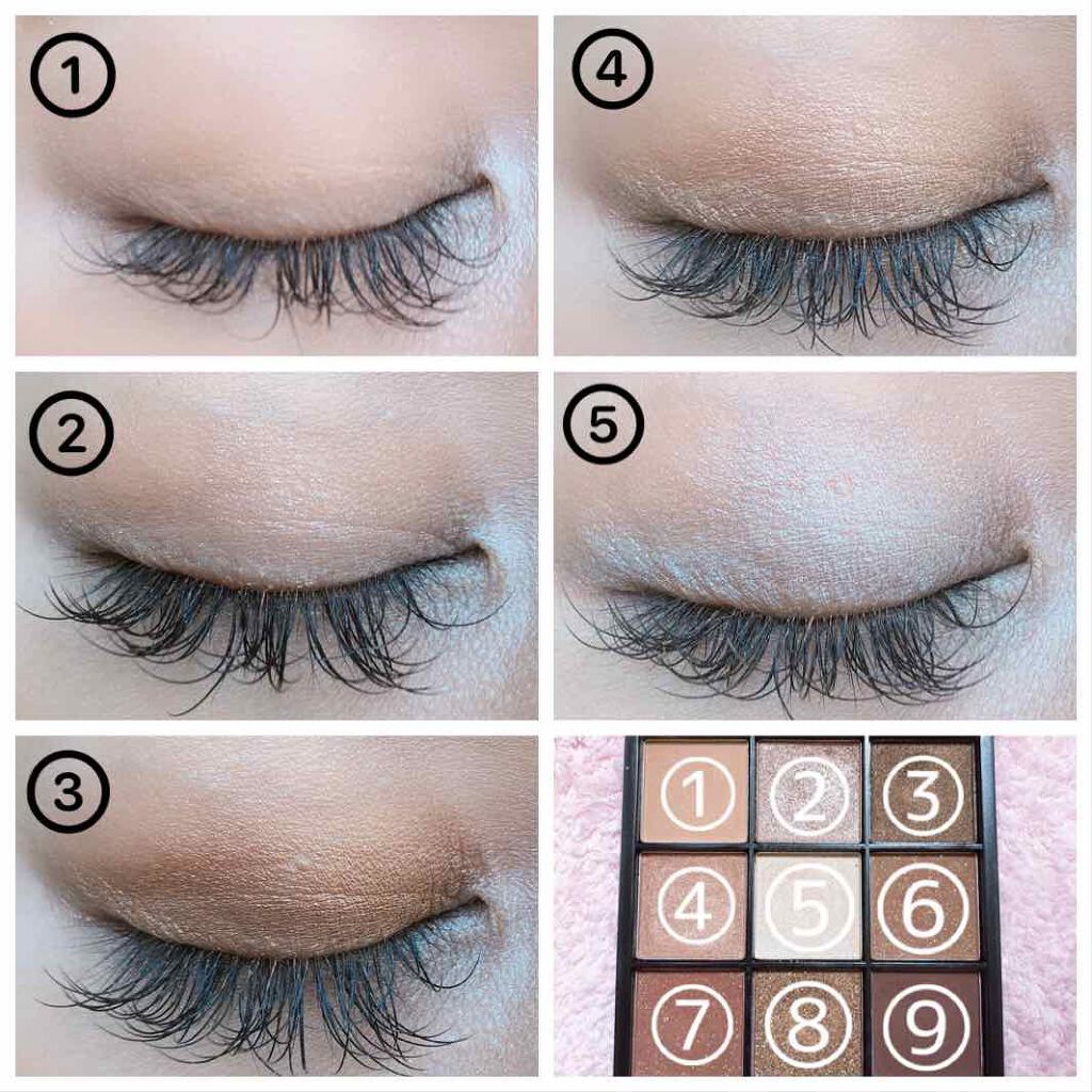 UR GLAM　BLOOMING EYE COLOR PALETTE/U R GLAM/アイシャドウパレットを使ったクチコミ（1枚目）