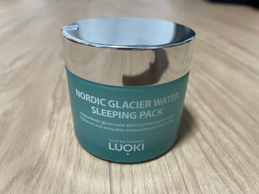ノルディック氷河水スリーピングパック/LUOKI/フェイスクリームを使ったクチコミ（2枚目）