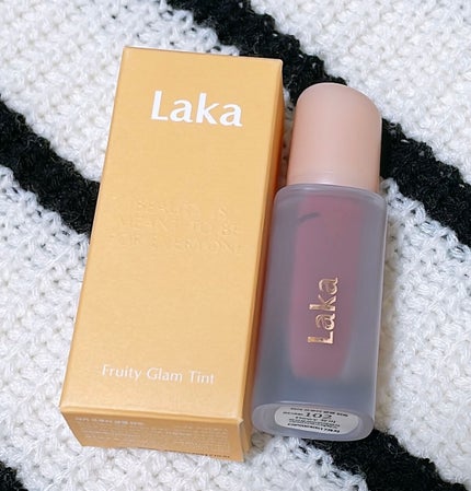 フルーティーグラムティント/Laka/リップティントを使ったクチコミ(2枚目)