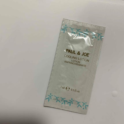 クーリング ローション/PAUL & JOE BEAUTE/化粧水を使ったクチコミ(1枚目)