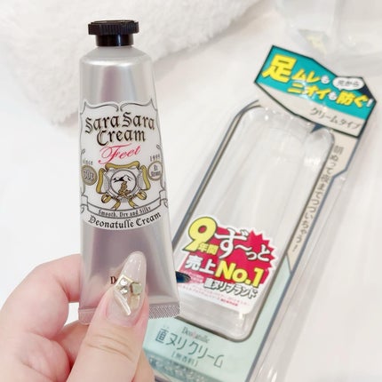薬用足指さらさらクリーム/デオナチュレ/デオドラント・制汗剤を使ったクチコミ(3枚目)