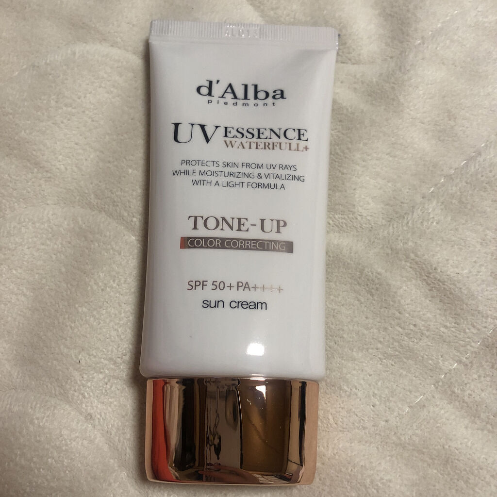 ウォータフルトーンアップサンクリーム/ダルバ/日焼け止めクリームを使ったクチコミ（2枚目）
