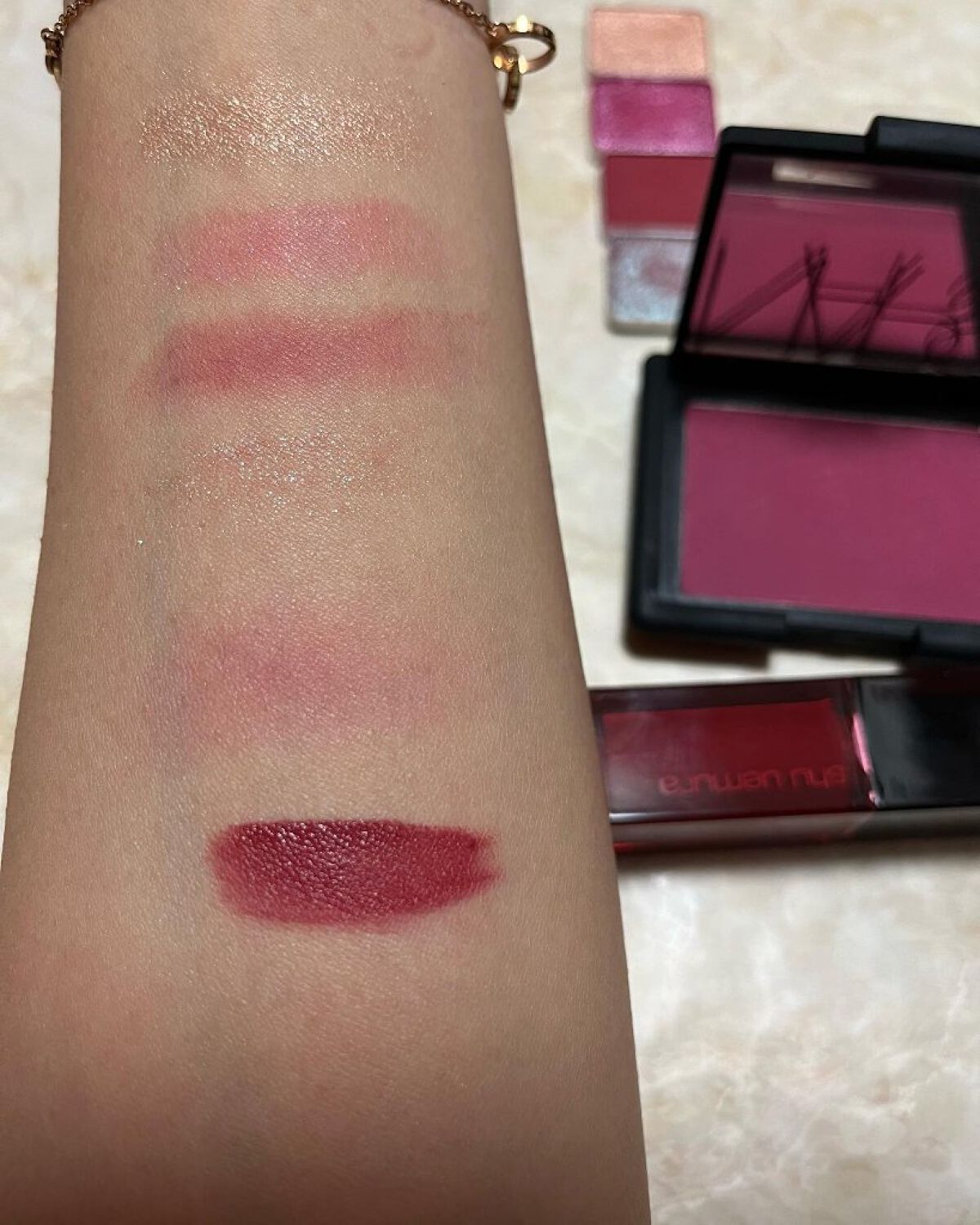 プレスド アイシャドー（レフィル）/shu uemura/単色アイシャドウを使ったクチコミ（2枚目）