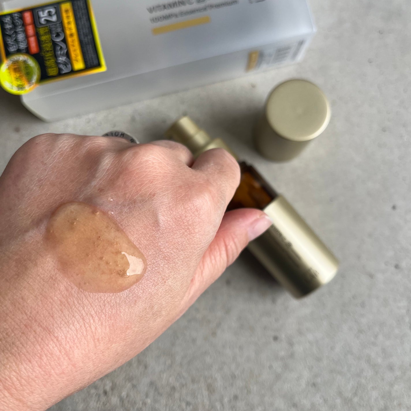 アンレーベル ラボ Vエッセンス プレミアム/unlabel/美容液を使ったクチコミ(2枚目)