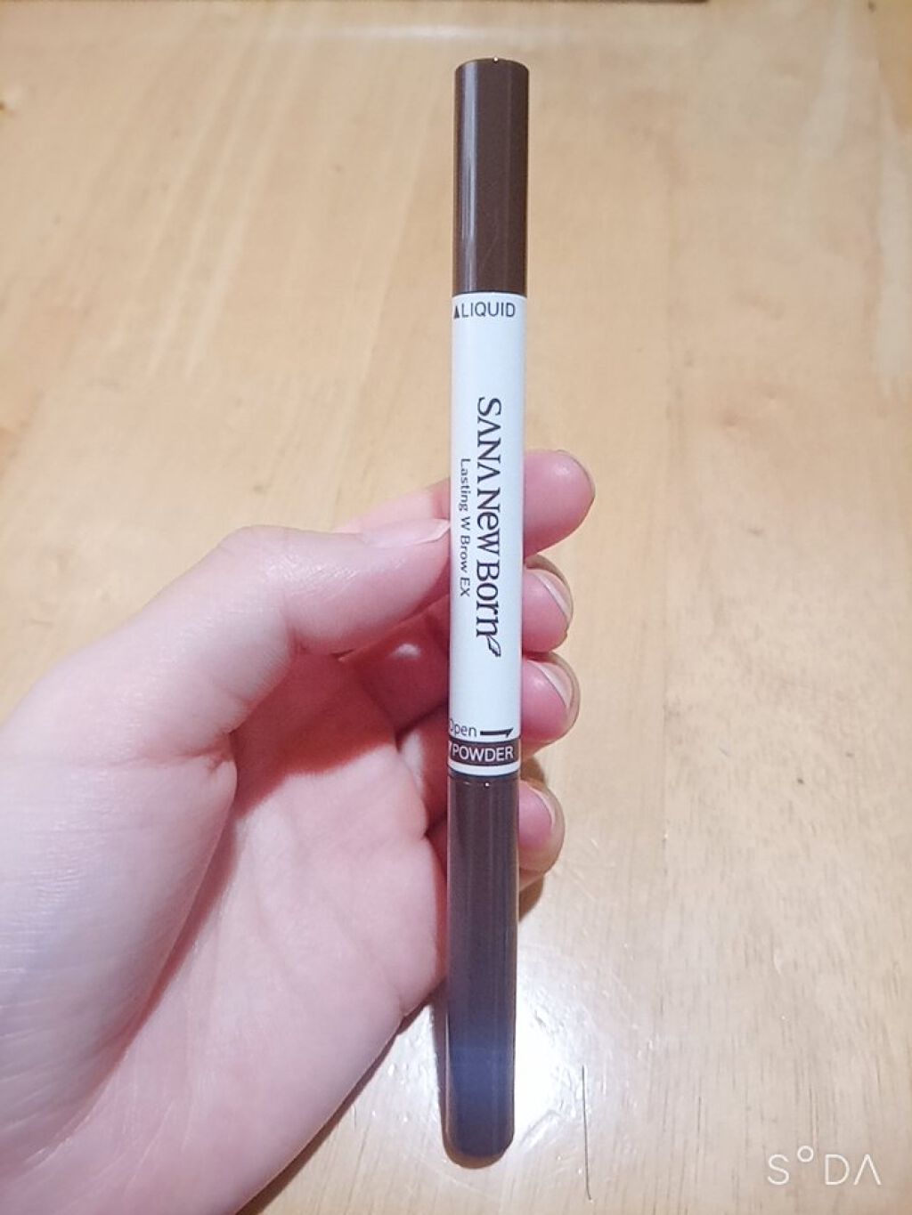 ラスティングWブロウEX N/サナ ニューボーン/リキッドアイブロウを使ったクチコミ(2枚目)