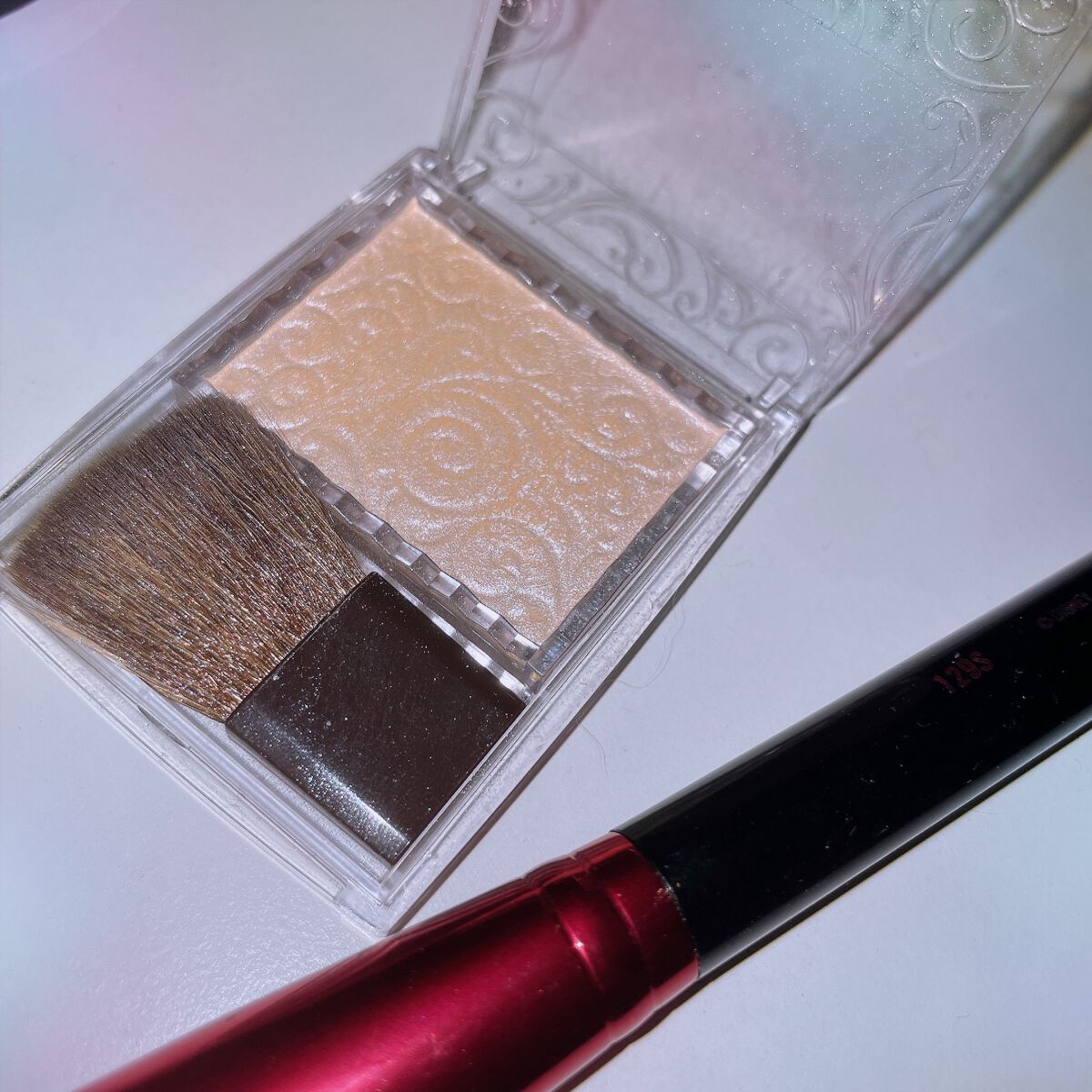 パールグロウハイライト/CEZANNE/パウダーハイライトを使ったクチコミ(1枚目)