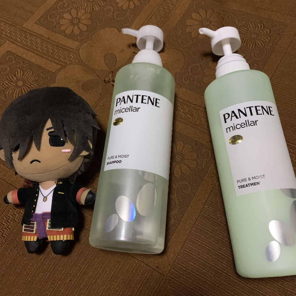 PRO-V ミセラー ピュア＆クレンズ ノンシリコンシャンプー/トリートメント/パンテーン/市販シャンプーを使ったクチコミ（1枚目）