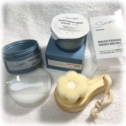 BRIGHTENING WASH/SHIKARI/その他洗顔料を使ったクチコミ(1枚目)