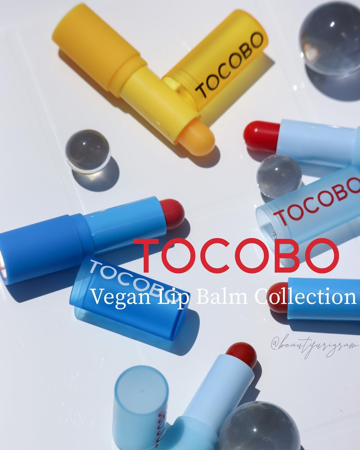 グラスティンティッドリップバーム/TOCOBO/リップバームを使ったクチコミ（1枚目）