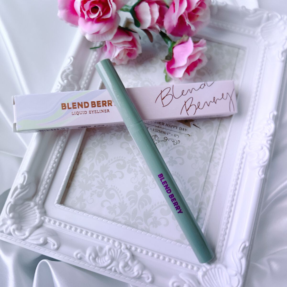 プレイフル リキッドアイライナー/BLEND BERRY/リキッドアイライナーを使ったクチコミ(1枚目)