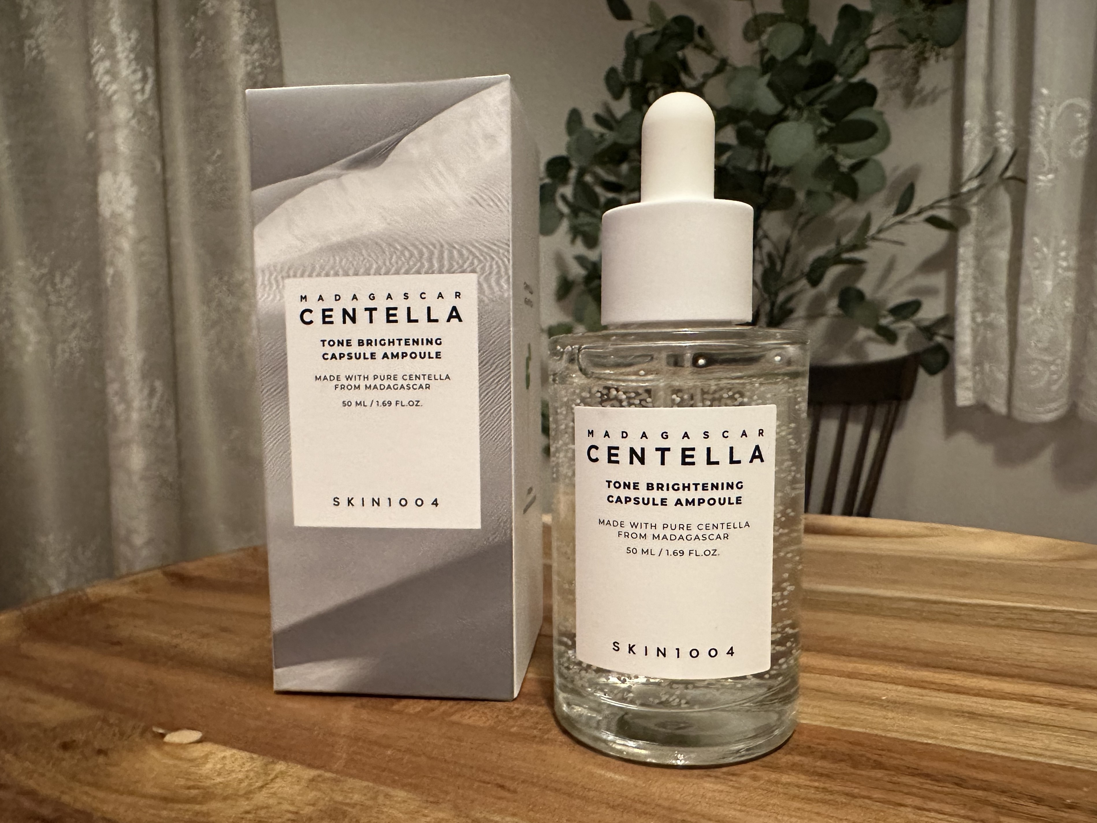 トーンブライトニング カプセルアンプル/SKIN1004/美容液を使ったクチコミ（1枚目）