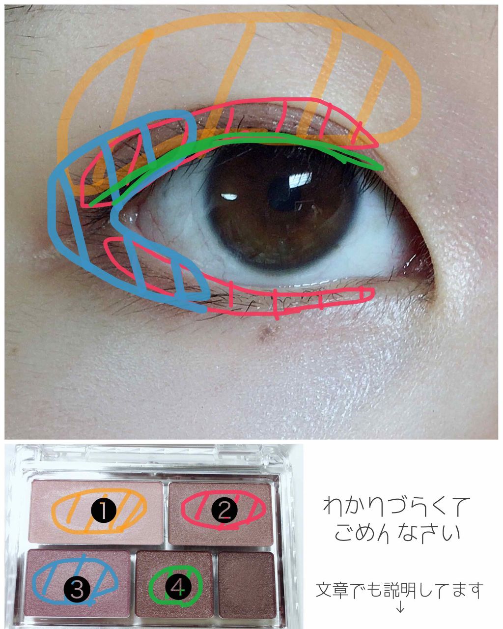 ラスティングマルチアイベース WP/キャンメイク/アイシャドウベースを使ったクチコミ(4枚目)