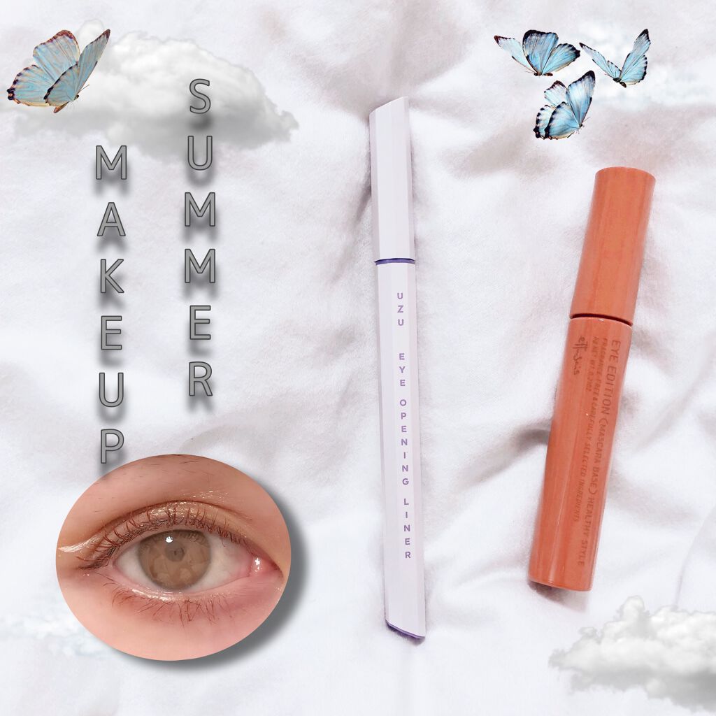 EYE OPENING LINER/UZU BY FLOWFUSHI/リキッドアイライナーを使ったクチコミ（1枚目）
