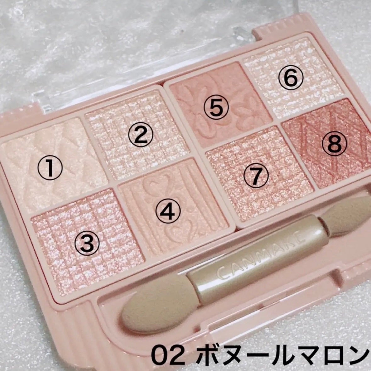 プティパレットアイズ/キャンメイク/パウダーアイシャドウを使ったクチコミ(2枚目)