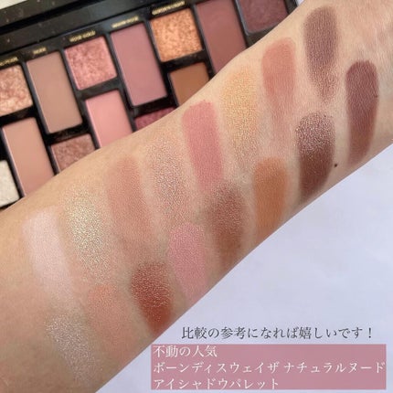 ボーン ディス ウェイ ザ ナチュラル ヌード アイシャドウ パレット/Too Faced/アイシャドウパレットを使ったクチコミ(6枚目)
