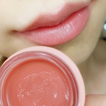 GLOWY TINT BALM/AOU/リップグロスを使ったクチコミ(4枚目)