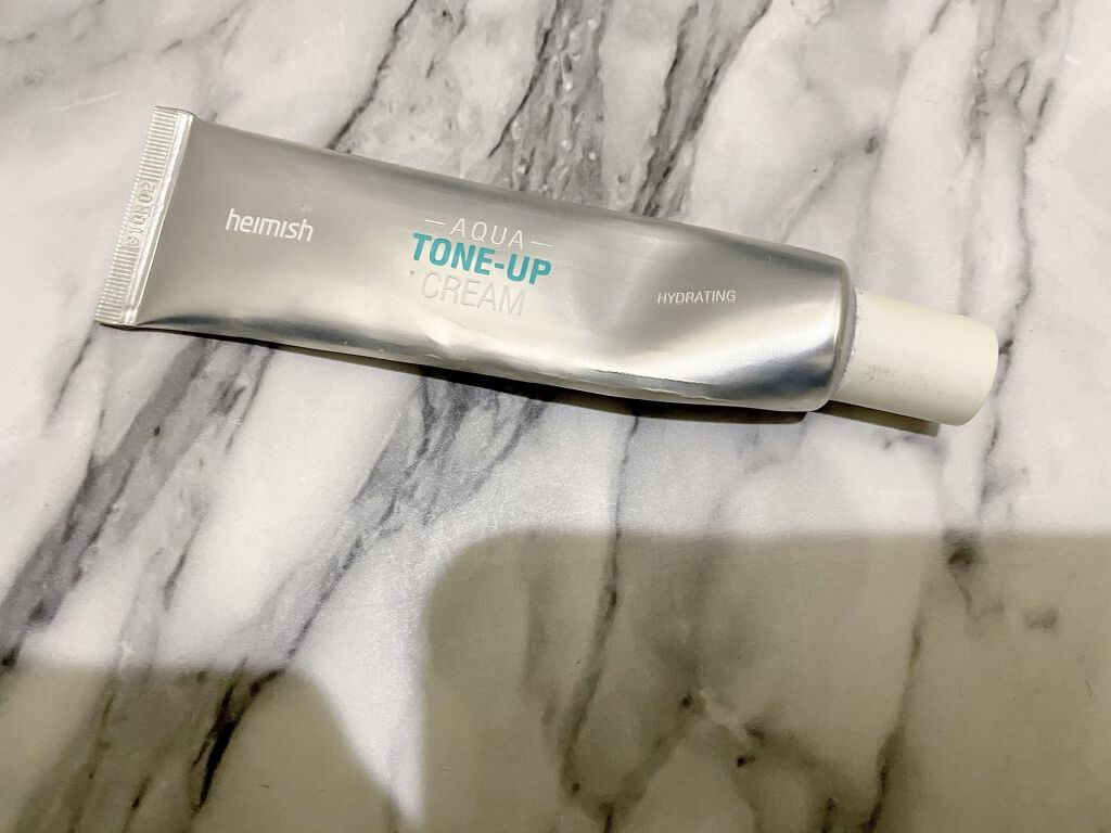 アクアトーンアップクリーム/heimish/化粧下地を使ったクチコミ（2枚目）