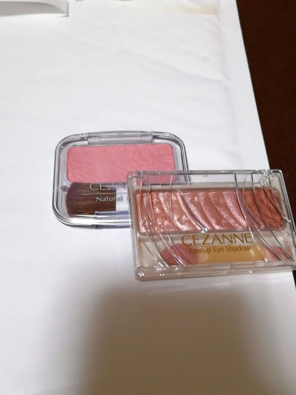 ナチュラル チークN/CEZANNE/パウダーチークを使ったクチコミ（1枚目）