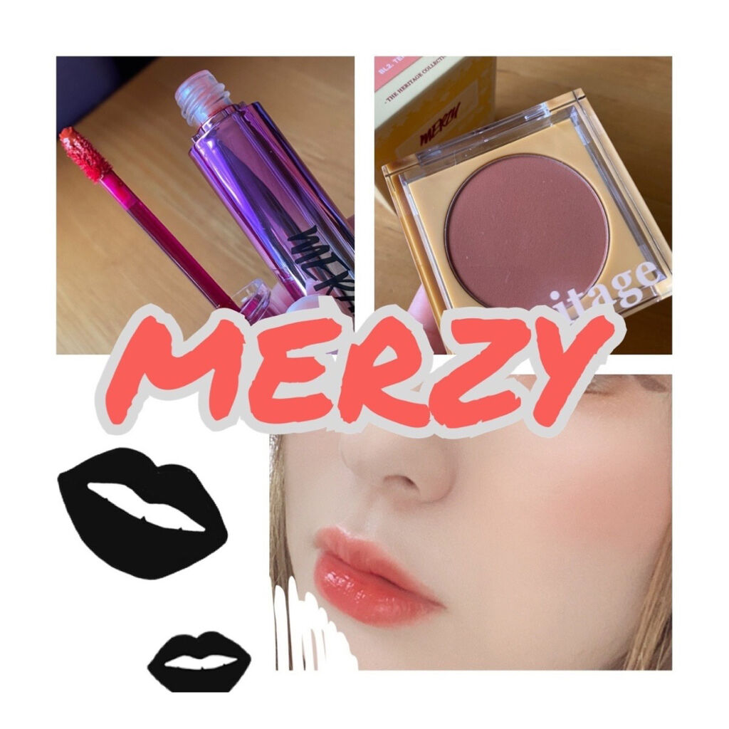 
▽MERZY コスメ紹介▽
・ザ  ヘリテージ  チークBL2.テラコッタ
・オーロラ デュイ ティントDT4.メイプルモーメント

ザ  ヘリテージ  チーク(テラコッタ)
かなりお気に入りのチークです！じゅわっとオレンジ色に発色します