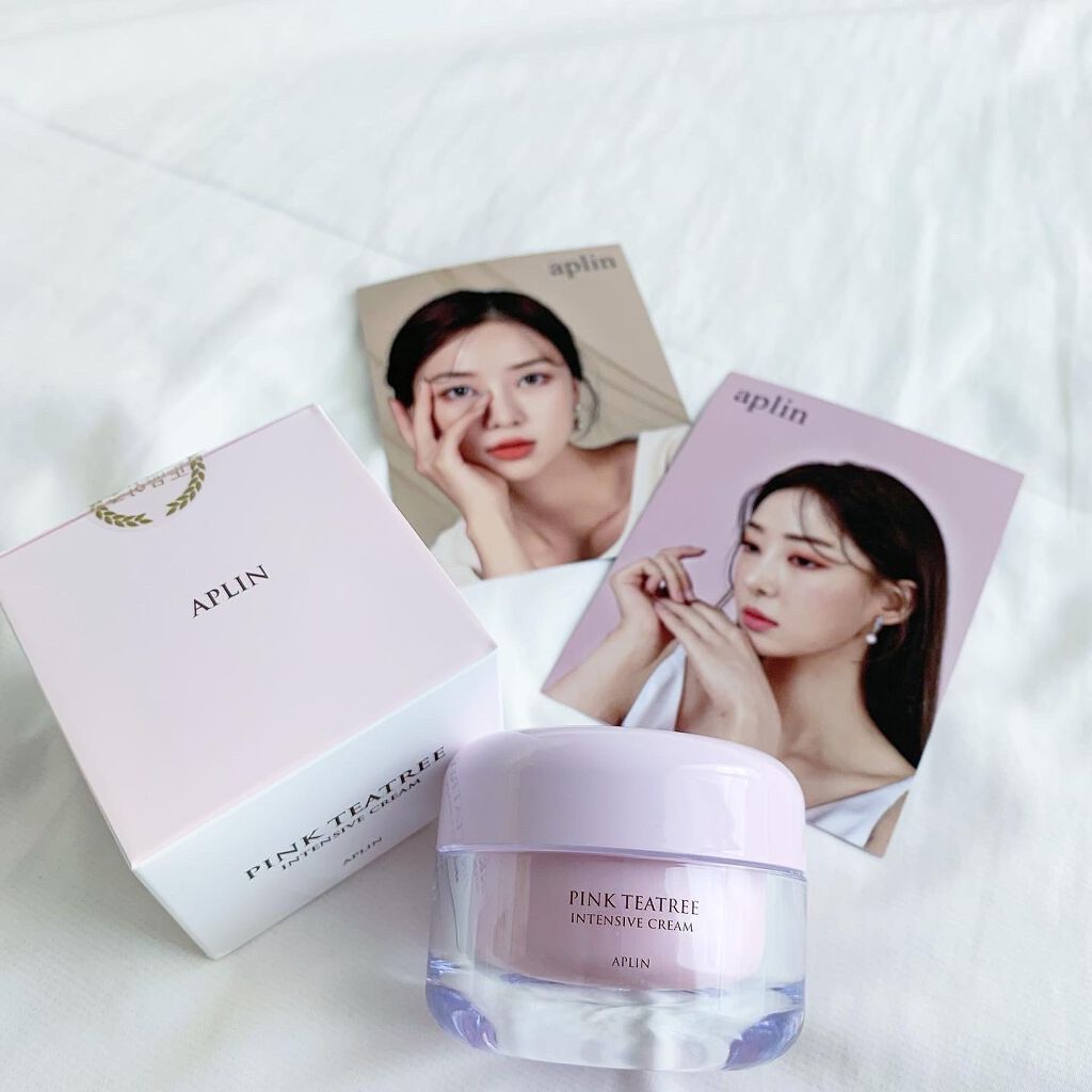 ピンクティーツリークリーム/APLIN/フェイスクリームを使ったクチコミ(1枚目)