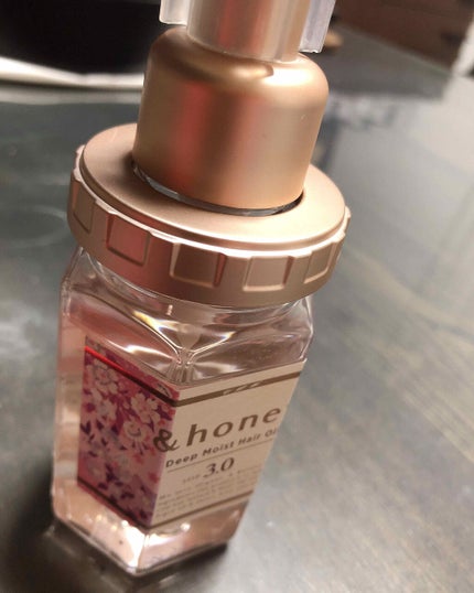 サクラ ディープモイスト ヘアオイル/&honey/ヘアオイルを使ったクチコミ(1枚目)