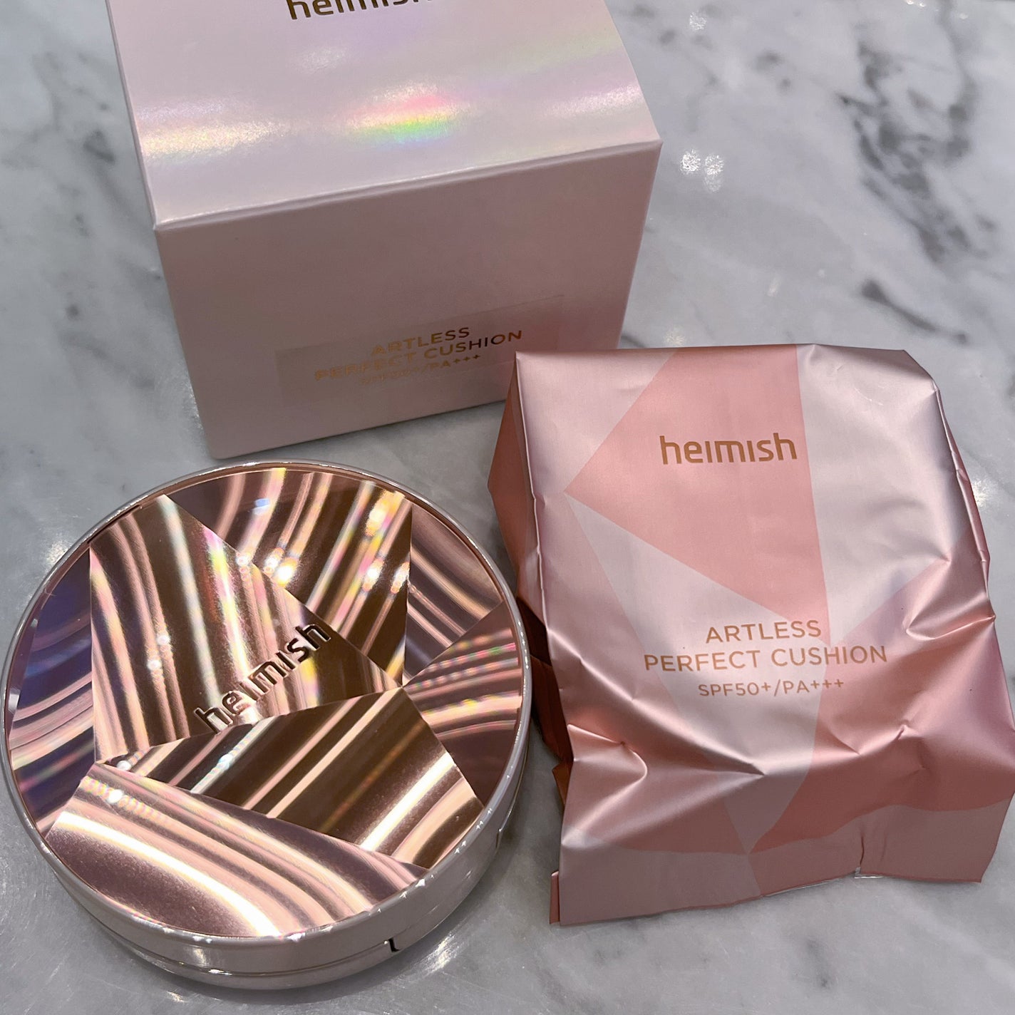 アートレス パーフェクト クッション/heimish/クッションファンデーションを使ったクチコミ(1枚目)