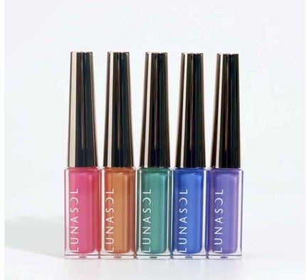 メタリックライナー/LUNASOL/リキッドアイライナーを使ったクチコミ(1枚目)