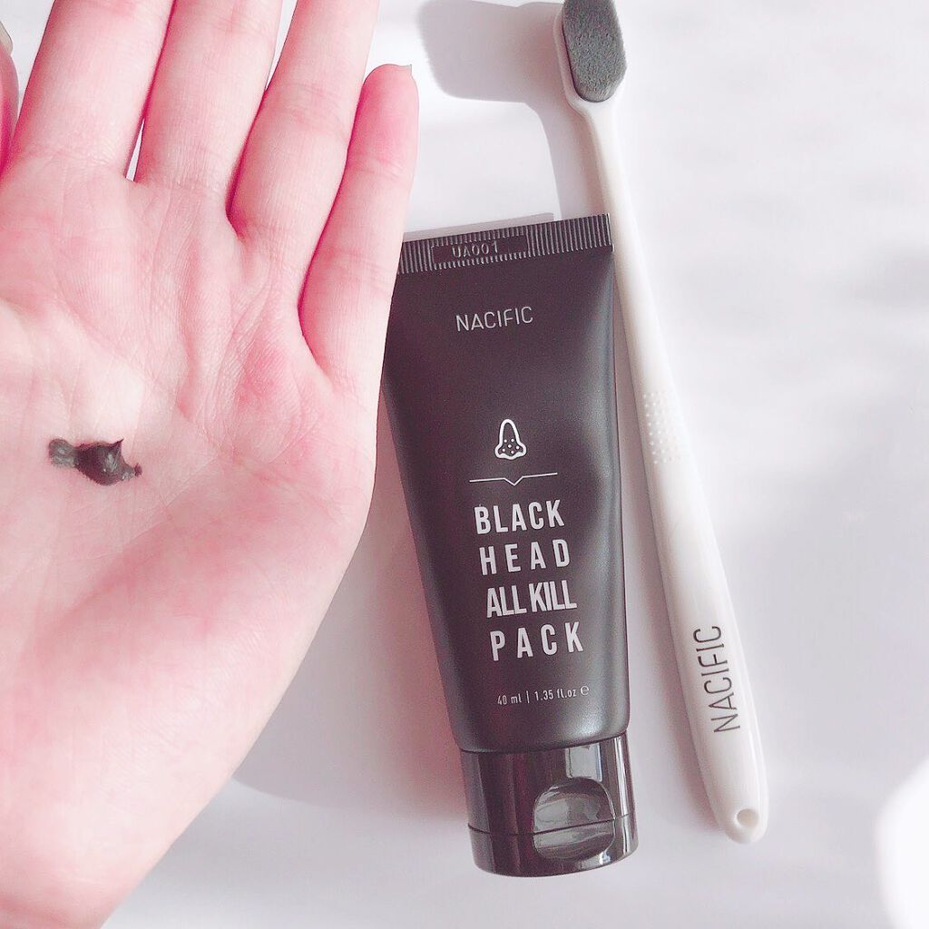 BLACK HEAD ALL KILL バブルクレンジングパック/NACIFIC/クレンジングジェルを使ったクチコミ(3枚目)
