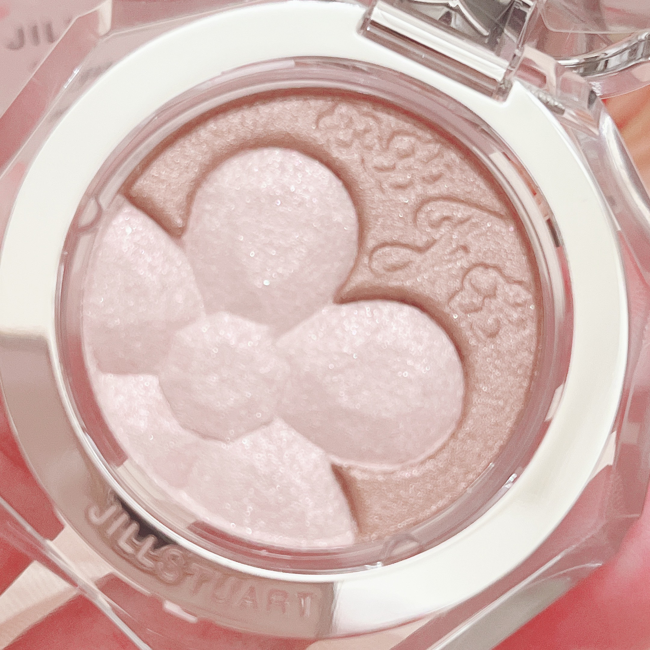 ジルスチュアート クリスタルブルーム ペタルクチュールアイズ デュオ/JILL STUART/アイシャドウパレットを使ったクチコミ（3枚目）