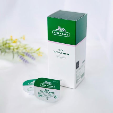 CICA カプセルマスク/VT/洗い流すパック・マスクを使ったクチコミ(1枚目)