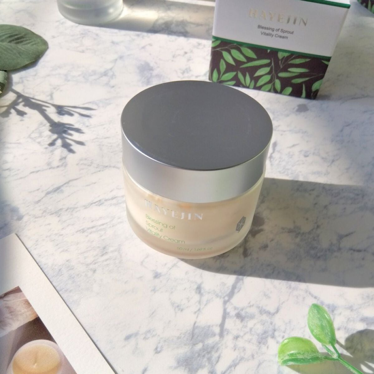 ブレッシングオブスプラウトバイタリティークリーム/HAYEJIN/フェイスクリームを使ったクチコミ(1枚目)