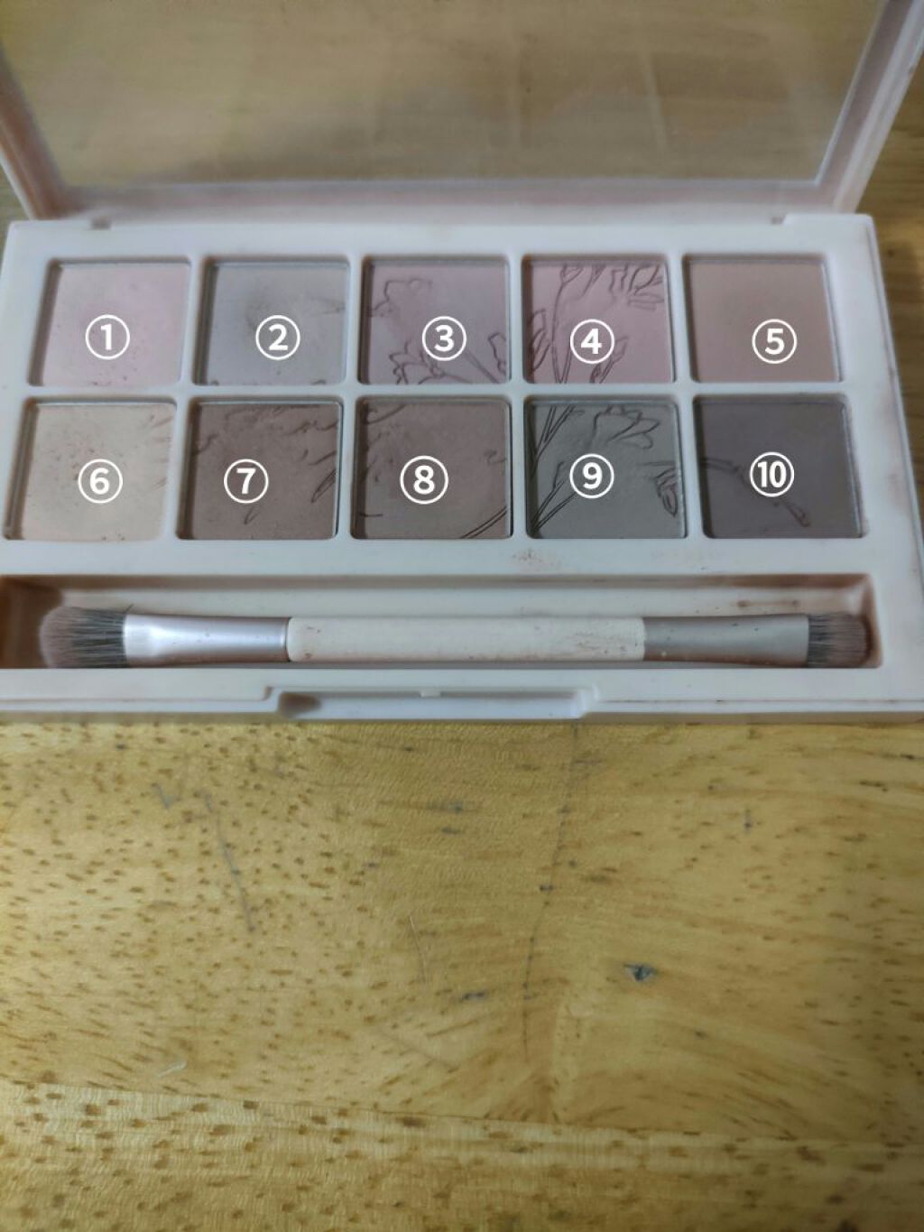 プロ アイ パレット/CLIO/アイシャドウパレットを使ったクチコミ（3枚目）