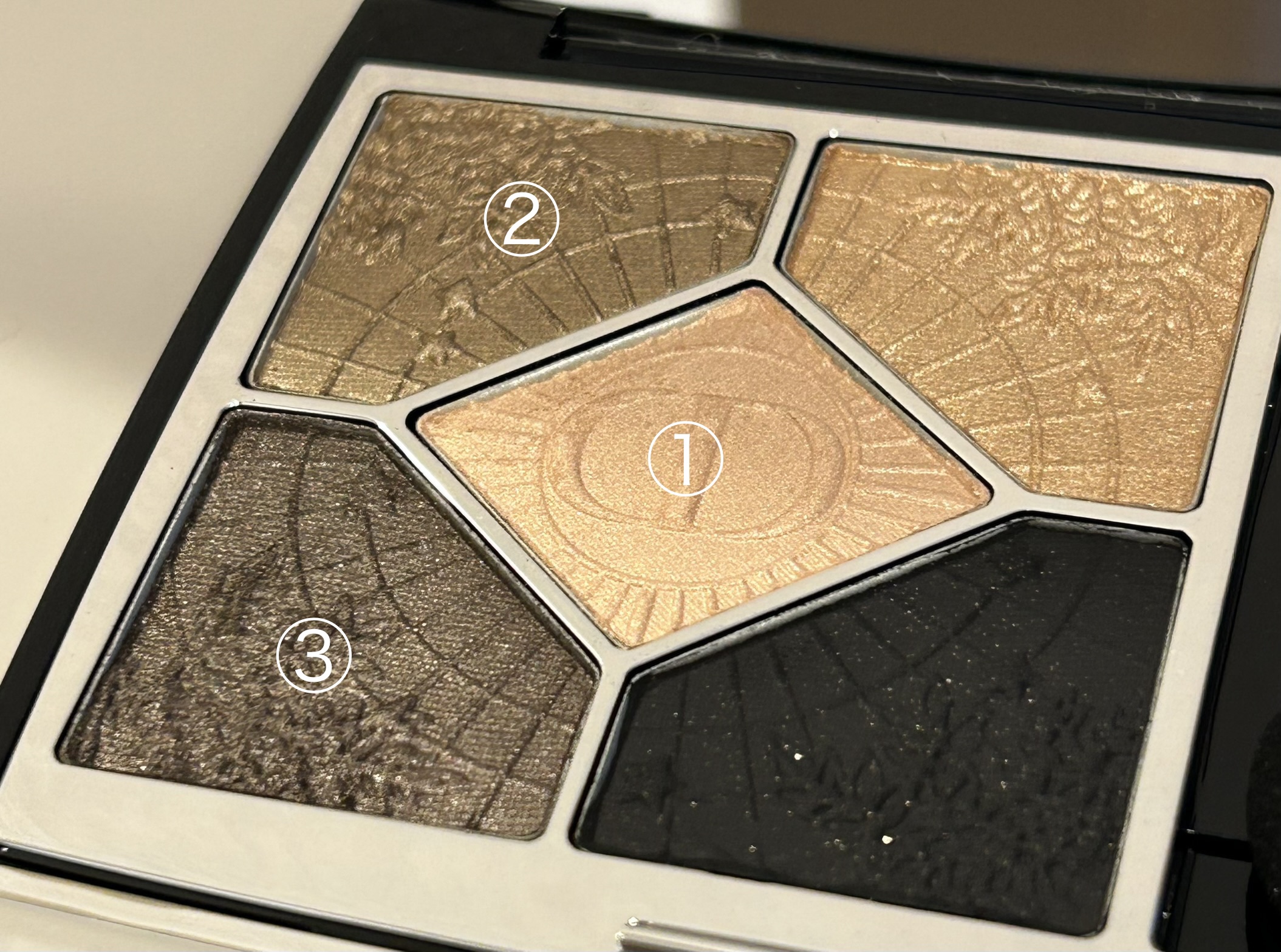 【旧】サンク クルール クチュール/Dior/アイシャドウパレットを使ったクチコミ（1枚目）