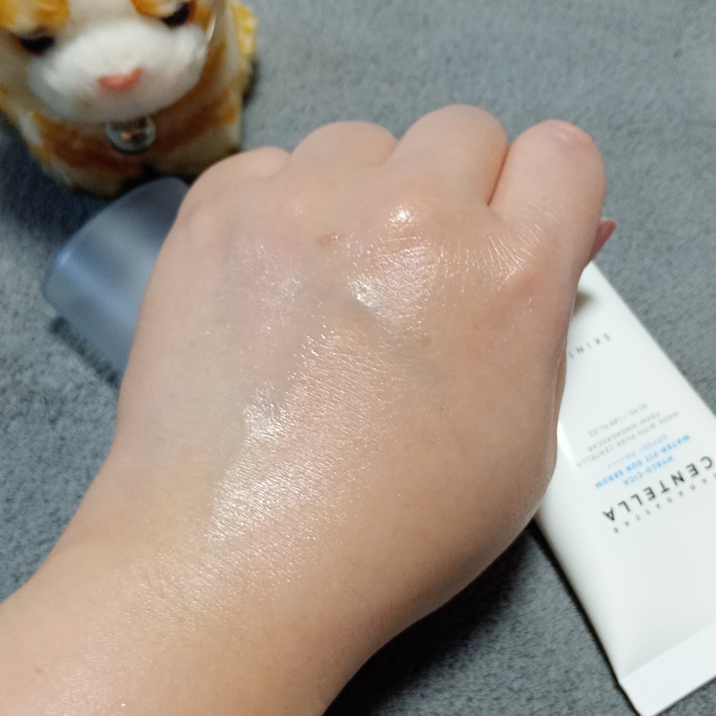 ヒアルーシカ ウォーターフィット サンセラム/SKIN1004/日焼け止めローションを使ったクチコミ(8枚目)